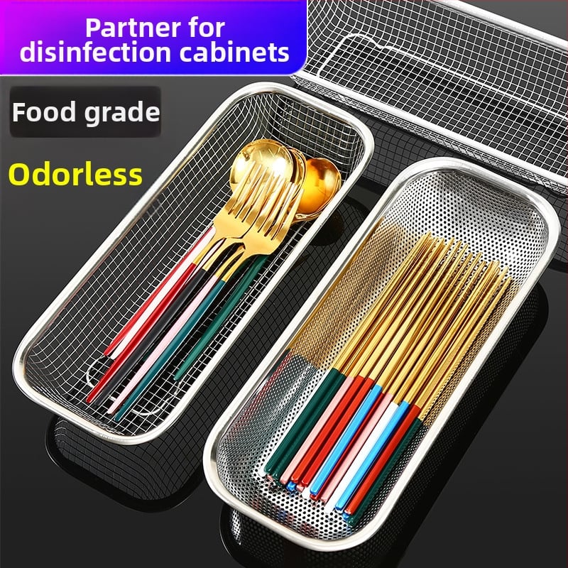 201 nerūsējošā tērauda uzglabāšanas grozs ar nosusināšanas plauktiņu dezinfekcijas skapim