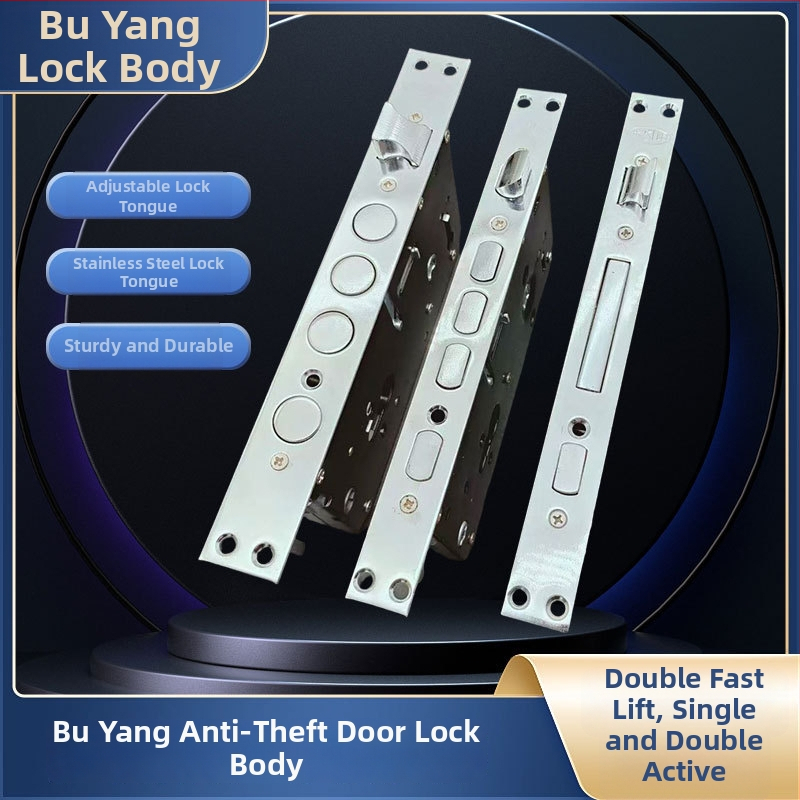 Buyang durų spynos korpusas – rankinis užraktas, geležis, skirtas apsaugoti nuo įsilaužimų, viloms ir medinėms durims, šiuolaikinis minimalistinis stilius (Prekės ženklas: Buyang; Tipas: rankinis užraktas; Medžiaga: geležis; Panaudojimas: apsauginės durys/