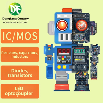 SMD diodas BAT54C, Šotkio diodas, SOT-23 korpusas, ženklinimas KL3, prekės ženklas DF