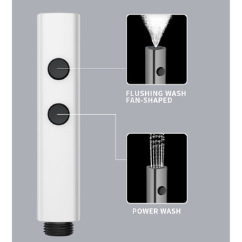 King of Heaven дву-режимен душ-спрей кран с високо налягане – ABS корпус, персонализируем аксесоар за баня и тоалетна