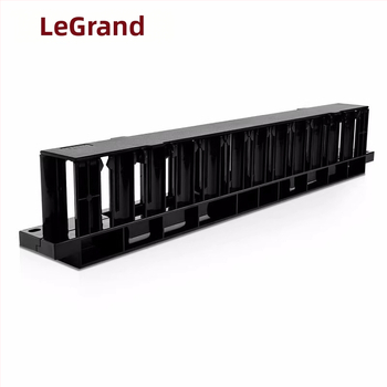 Legrand kabelių tvarkymo stovas – 24 pozicijų tinklo kabelių organizatorius serverių patalpai (modelis 632787)