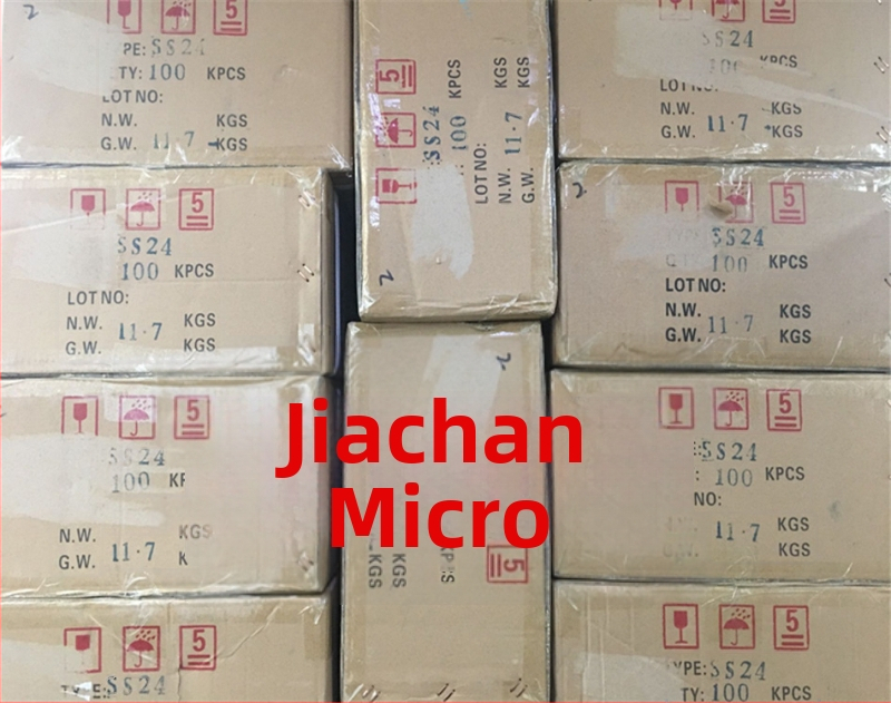 Schottky diodas SK14/K14, SOD123 pakuotė, Jia Can Wei, 3C skaitmeninei elektronikai