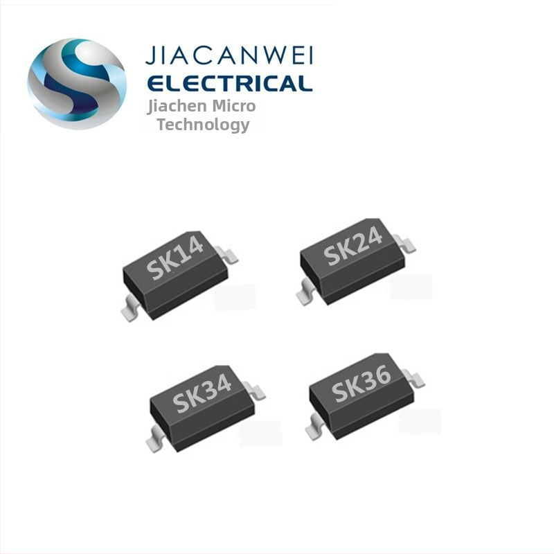 Schottky diodas SK14/K14, SOD123 pakuotė, Jia Can Wei, 3C skaitmeninei elektronikai