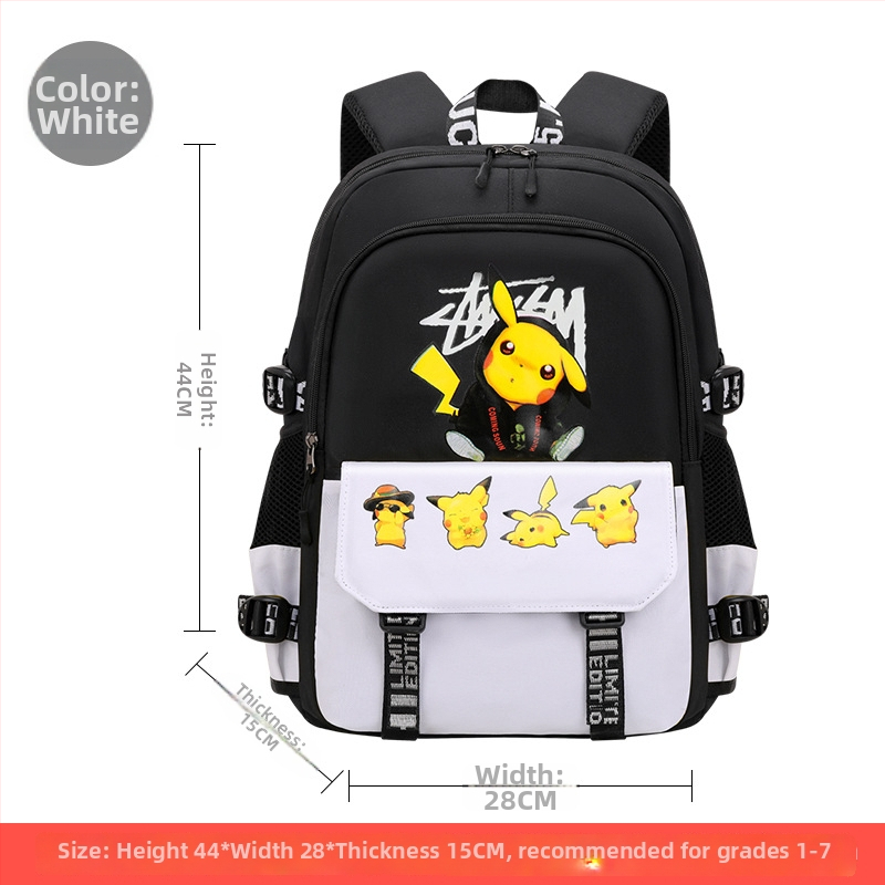 Pradinės mokyklos trolis kuprinė, unisex, šešių ratų kopimo laiptams, nuimamas rankenėlė, Oxford audinys, anime raštas, Xin zhuorun