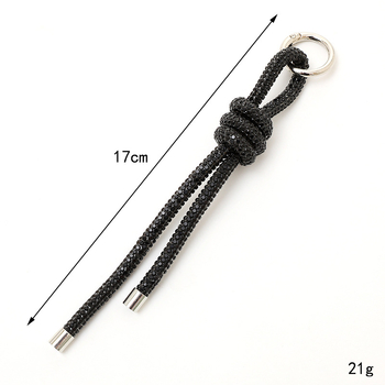 DIY kristalų grandinė raktų pakabukas – lengvas prabanga stilius, skirtas automobiliui, kamerai ir telefonui