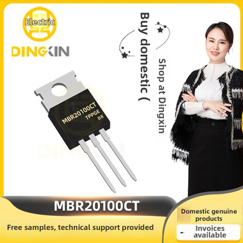 MBR20100CT Schottky diodas, 100V 20A, TO-220