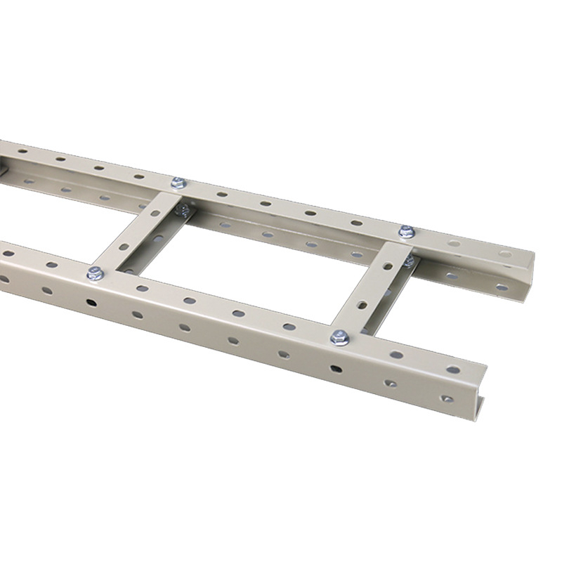 U alakú acélszerkezettel készült kábelrendező állvány, nyitott létra típusú, többszörös lyukakkal, belső kommunikációs és adatközponti helyiségekhez, truss szerkezet (Márka: Phoenix diagram wiring; Anyag: acél; Tanúsítvány: ISO 9001:2000; Testreszabás: Elé