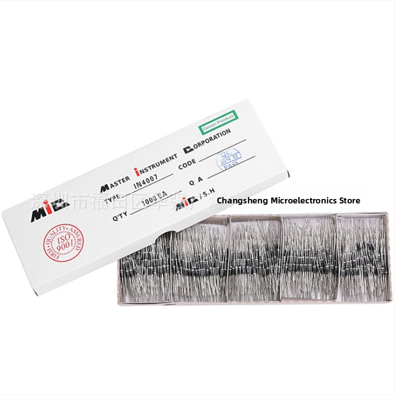 Pārveides diods XKETE DO-41, daudzmodelu ģimene (1N4001/4004/4007, 1N4937, 1N5817/5819) 3C digitālajām lietojumprogrammām