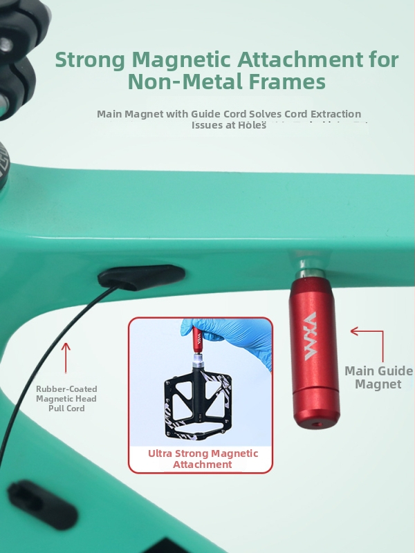 Ratta sisemise kaabli juhtimise tööriist, alumiiniumisulam, kohandatava töötlemise võimalus, bränd VXM, litsentsitav privaatne märgis