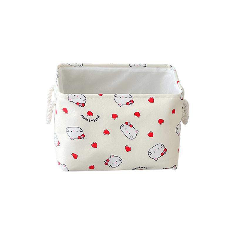 Sulankstomas skalbinių krepšys iš medvilnės ir lino, atsparus vandeniui, didelė talpa, tinkamas voniai