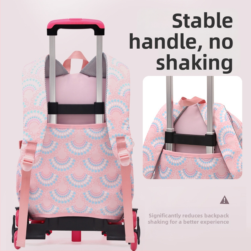 Natural Fish Eemaldatav Koolikott Tüdrukutele Algkooliks, Mudel 5159, Ridade Oxford Kangas Polüestri Vooderdusega, Vastupidav Kulumisele, Kaaperdamise Kaitse, Maavärina Vastupidavus