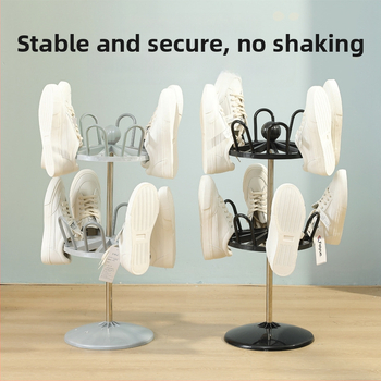 Sulankstomas batų lentyna, daugiasluoksnė, plastikinė, modernus minimalistinis stilius, laikymas