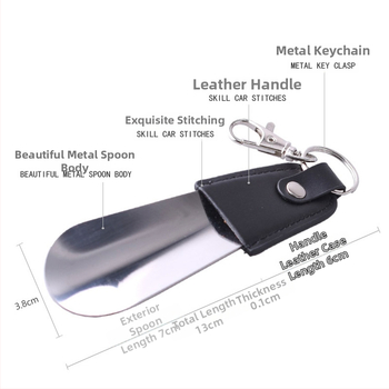 AD202 Nerūdijančio plieno batų raktų pakabukas su odos akcentu | Stilius: figūra, kasdienis; Prekės ženklas: Auspicious Foot; Sezonos: vasara, žiema, pavasaris, ruduo