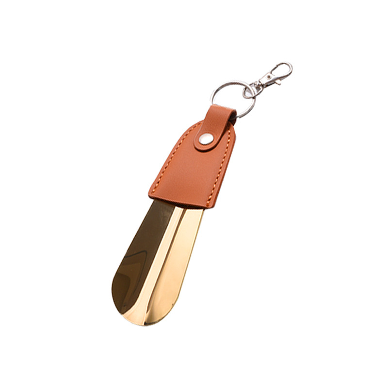 AD202 Nerūdijančio plieno batų raktų pakabukas su odos akcentu | Stilius: figūra, kasdienis; Prekės ženklas: Auspicious Foot; Sezonos: vasara, žiema, pavasaris, ruduo