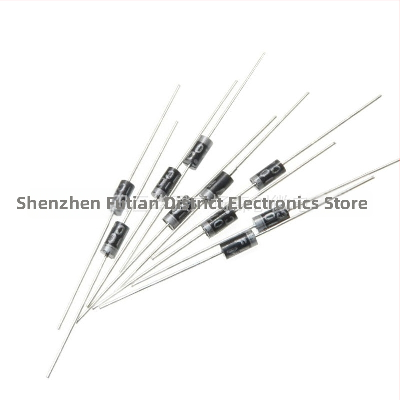 Taisngriezēja diode FR107/FR207/FR307, DO-41 korpuss, 2A 1000V, XKETE