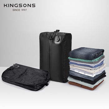 Sac de compresie cu vid pentru călătorii | Nylon + TPU | Impermeabil | Separare uscat-umed