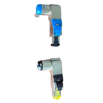 Kampinė CAT8 kristalinė galva iš cinko lydinio, Modelis GL-2026cxa, Prekės kodas 5001, Prekės ženklas GLORYAL, Pritaikymo sritis: Duomenų centras