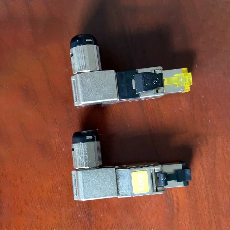 Kampinė CAT8 kristalinė galva iš cinko lydinio, Modelis GL-2026cxa, Prekės kodas 5001, Prekės ženklas GLORYAL, Pritaikymo sritis: Duomenų centras