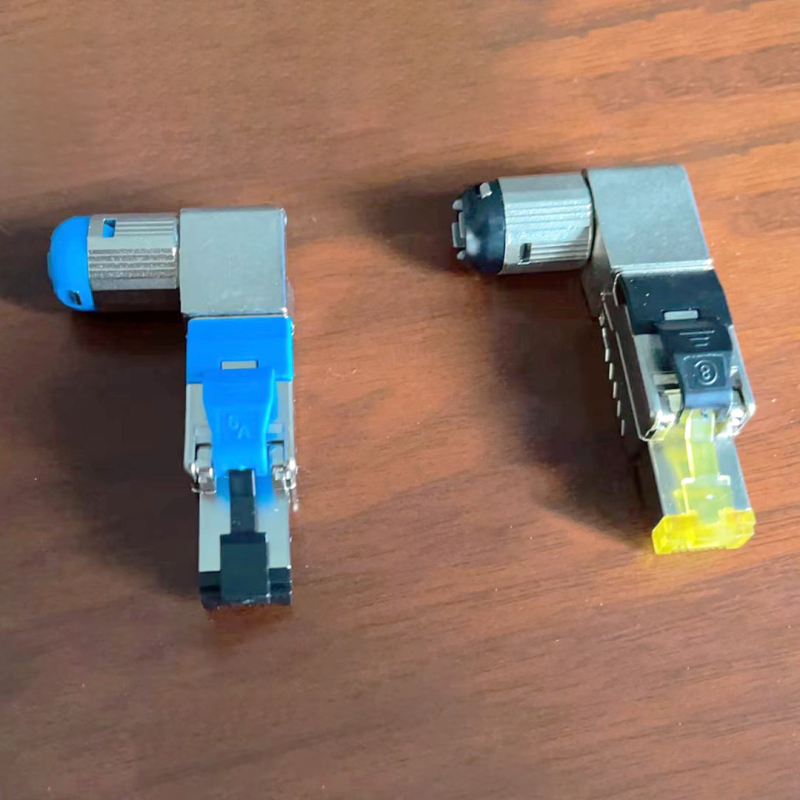 Kampinė CAT8 kristalinė galva iš cinko lydinio, Modelis GL-2026cxa, Prekės kodas 5001, Prekės ženklas GLORYAL, Pritaikymo sritis: Duomenų centras