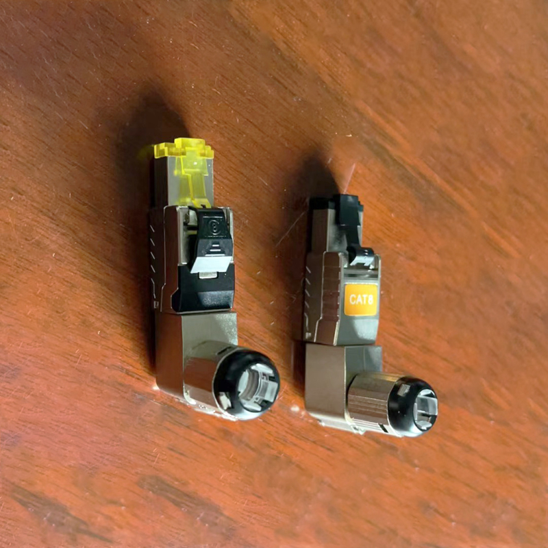 Kampinė CAT8 kristalinė galva iš cinko lydinio, Modelis GL-2026cxa, Prekės kodas 5001, Prekės ženklas GLORYAL, Pritaikymo sritis: Duomenų centras