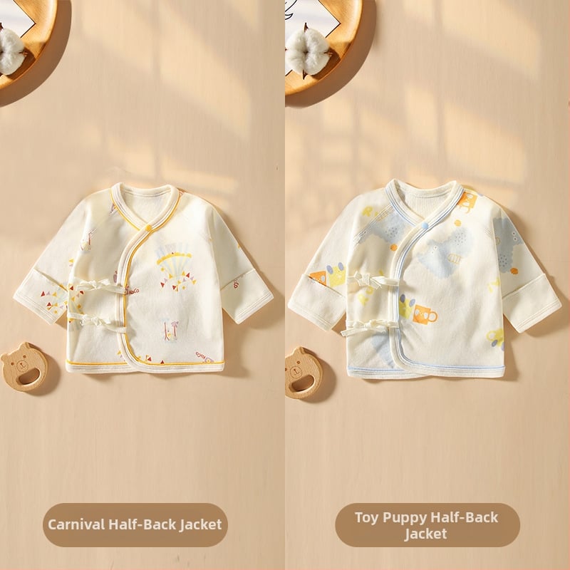 Μωρουδάκι τοπ από 100% βαμβάκι, V-λαιμός, χωρίς κουκούλα, για άνοιξη-φθινόπωρο, κυκλοφορία 2025