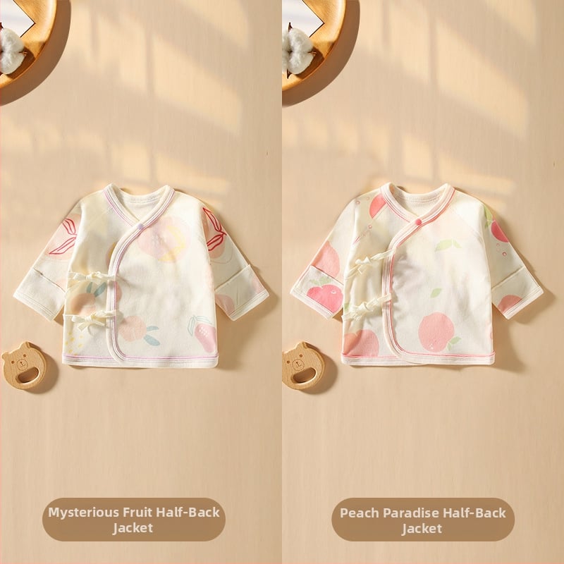 Μωρουδάκι τοπ από 100% βαμβάκι, V-λαιμός, χωρίς κουκούλα, για άνοιξη-φθινόπωρο, κυκλοφορία 2025