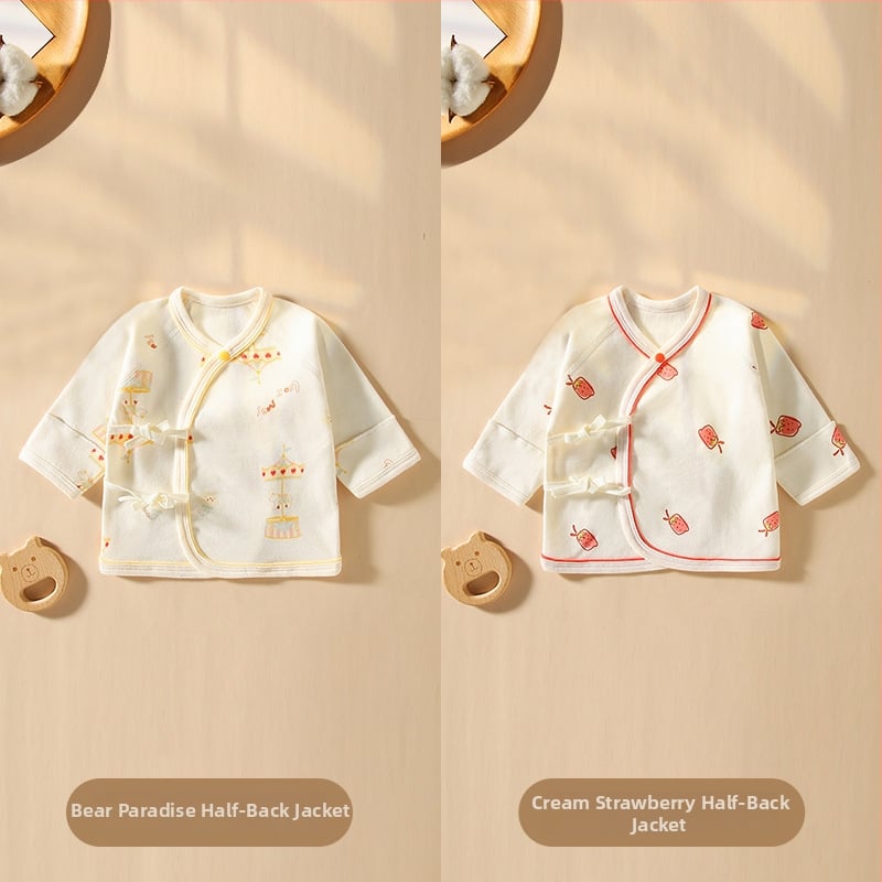 Μωρουδάκι τοπ από 100% βαμβάκι, V-λαιμός, χωρίς κουκούλα, για άνοιξη-φθινόπωρο, κυκλοφορία 2025