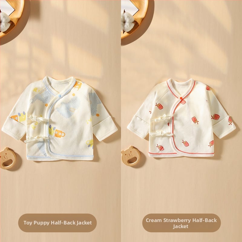 Μωρουδάκι τοπ από 100% βαμβάκι, V-λαιμός, χωρίς κουκούλα, για άνοιξη-φθινόπωρο, κυκλοφορία 2025