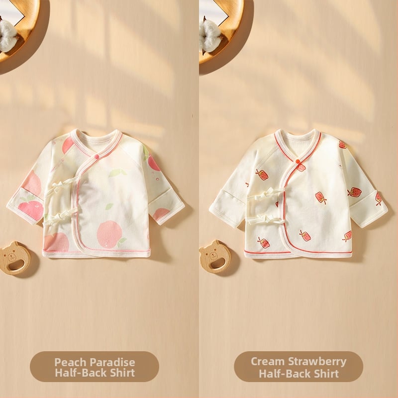 Μωρουδάκι τοπ από 100% βαμβάκι, V-λαιμός, χωρίς κουκούλα, για άνοιξη-φθινόπωρο, κυκλοφορία 2025