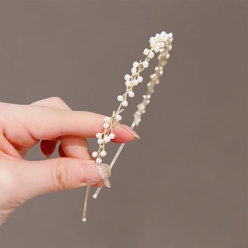 Обод за глава за жени • сплав • електроплатиране • пролет 2025