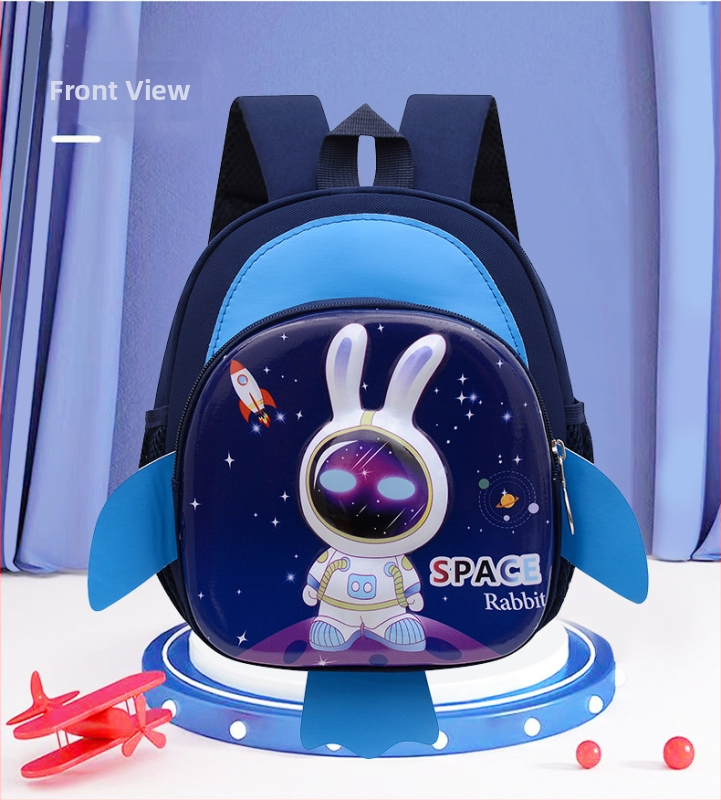 Laste koolikott poissile, nailon, koormust vähendav, lapsele sõbralik ja armas stiil, kaarjatud õlarihmad, sobib lasteaeda