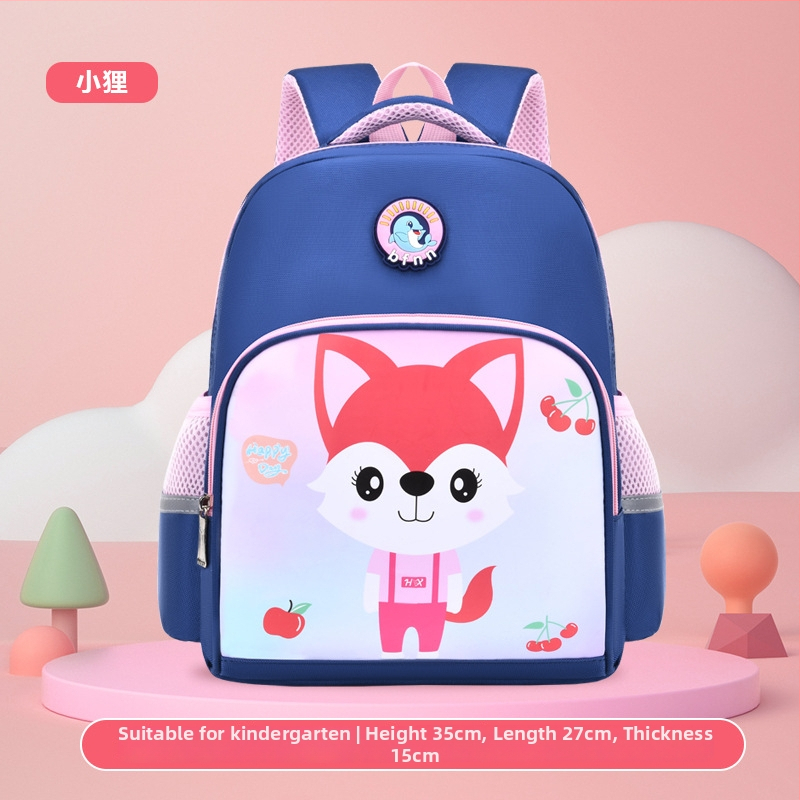 Lasteaia seljakott multikajoonistusega, unisex, Oxford-kangas, kumer õlarihm, nailonvooder