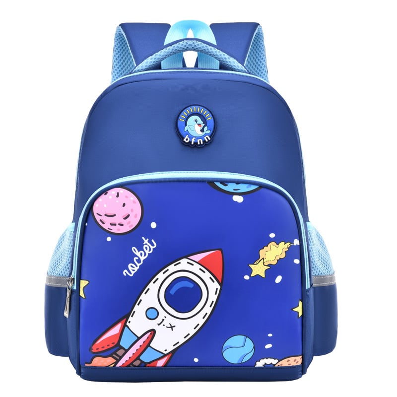 Lasteaia seljakott multikajoonistusega, unisex, Oxford-kangas, kumer õlarihm, nailonvooder