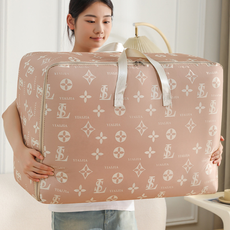 Yiaijia torba za pohranu quilt od Oxford materijala, zatvorena, za ćebe, odjeću i ostale predmete