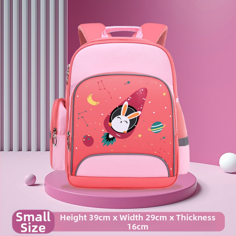 Ученическа раница за начално училище, унисекс, ергономично намаляване на натоварването за гърба, водоустойчива, Oxford плат, аниме мотив астронавт, модел ITP-00492