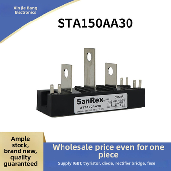 Tiristorinio reguliatoriaus su taisniais diodais STA150AA30, PE55HB160, PE90HB120