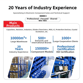 Elektroninių komponentų BOM užsakymas: rezistoriai, kondensatoriai, tranzistoriai; prekės ženklai: Yageo, Fenghua, Huosheng, Aihua, Changjing; įtampa: 1–10k