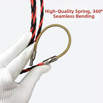 Kolm-sõlmega traadijuht elektrik tööde jaoks | Juhtme viimine läbi seinte ja torude PVC/plastik/metall | Kaal 0,3–0,9 kg