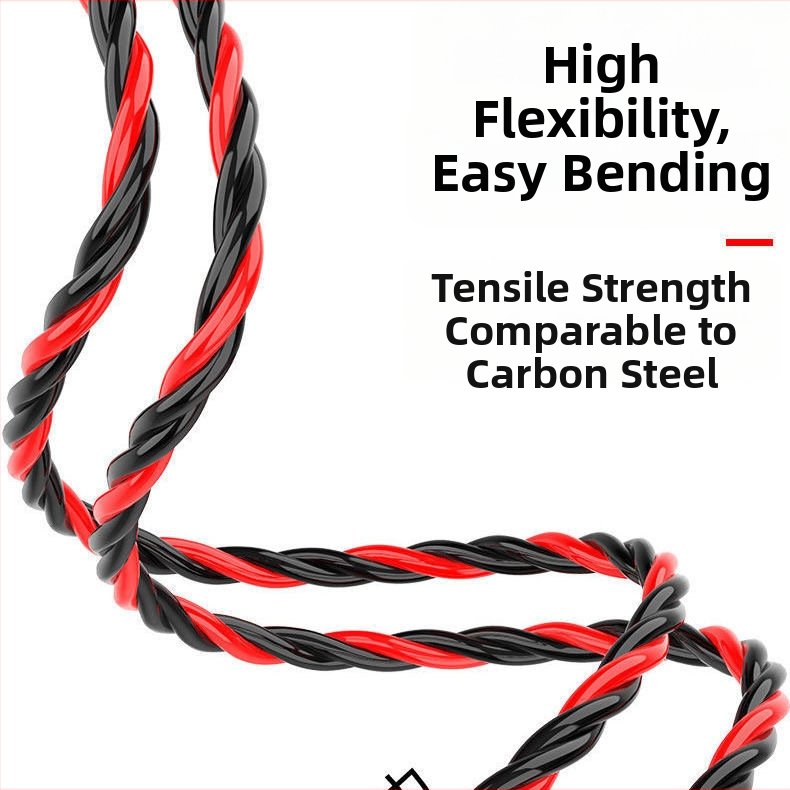 Trojzávový vodičový navádzač pre elektrikárske inštalácie | Vedenie káblov cez stenu a rúry PVC/plast/kov | Hmotnosť 0,3–0,9 kg