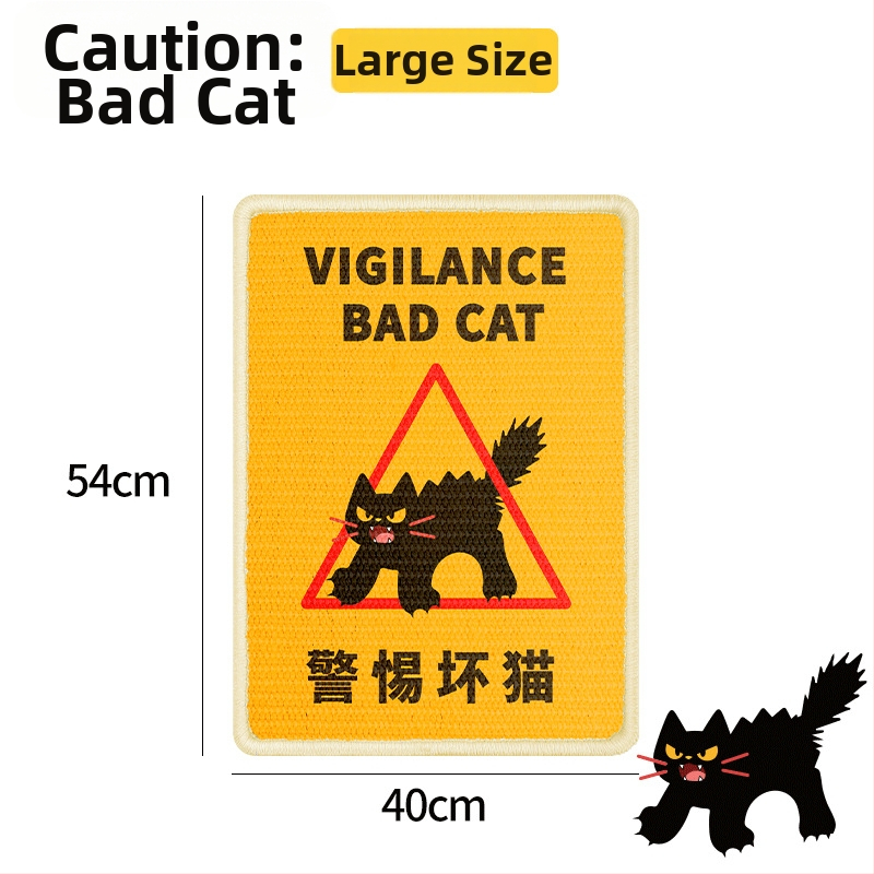 Katės įbrėžimų lenta – vertikalus sienos montavimas, iš sisalo, 40 vnt. dėžėje, nacionalinės tendencijos stilius