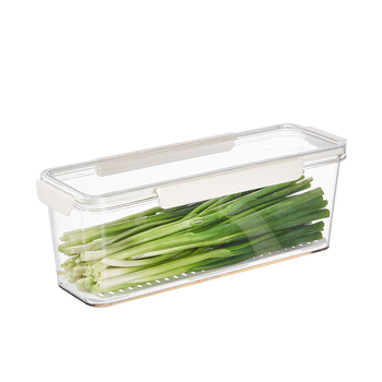 Japonijos stiliaus plastikinė šaldytuvo krisperio dėžutė – nešiojama, išlaiko šviežumą