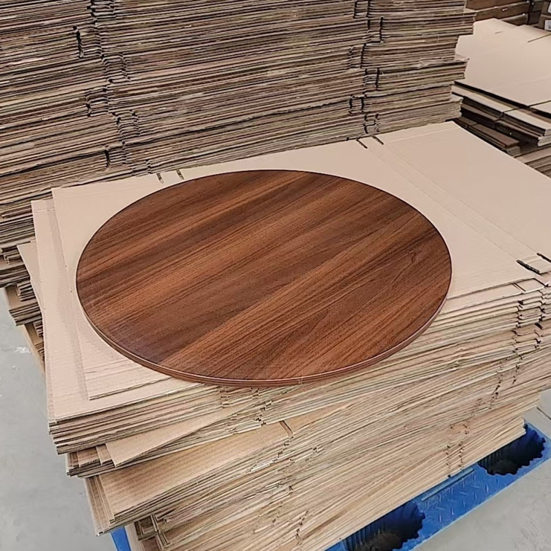 Kavos staliukas su apvaliu kraštų, plieno rėmas, viršus iš tankios plokštės, modernus minimalistinis Šiaurės stilius, modelis 001, surinkimas reikalingas.