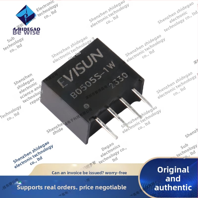 B0505S-1W SIP-4 DC-DC izolovaný napájací modul, vstup 5V, výstup 5V 200 mA, 1 W