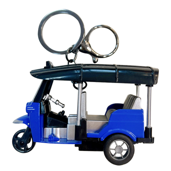 Raktų pakabukas – akrilinis karikatūrinis triciklo modelis Huili, Wo'an