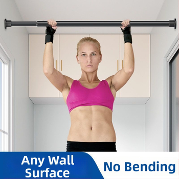 Be gręžimo teleskopinė drabužių lazda balkono ir vonios patalpoms, plastikinė vidinė džiovinimo lazda, šiuolaikiškas stilius