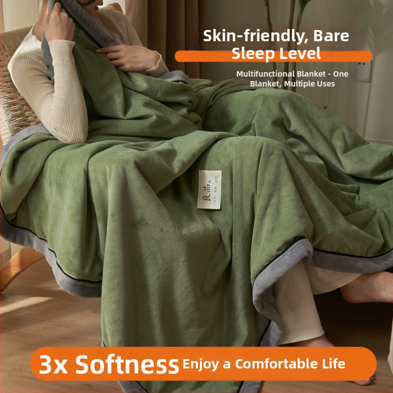 Sleeping Cute Rabbit kūdikiams skirta milk fleece pledas iš poliesterio, 2000–2500 g, visiems sezonams