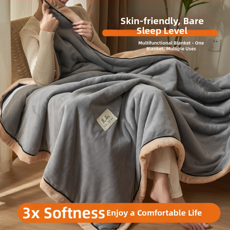 Sleeping Cute Rabbit kūdikiams skirta milk fleece pledas iš poliesterio, 2000–2500 g, visiems sezonams