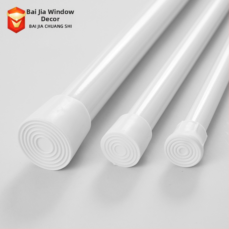 Best Window Decorations teleskopická závesová tyč – kov, moderný minimalistický štýl, prispôsobiteľný