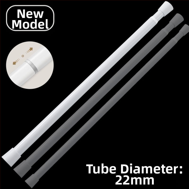 Best Window Decorations teleskopinė užuolaidų lazda – geležies, šiuolaikiškas minimalistinis stilius, pritaikoma