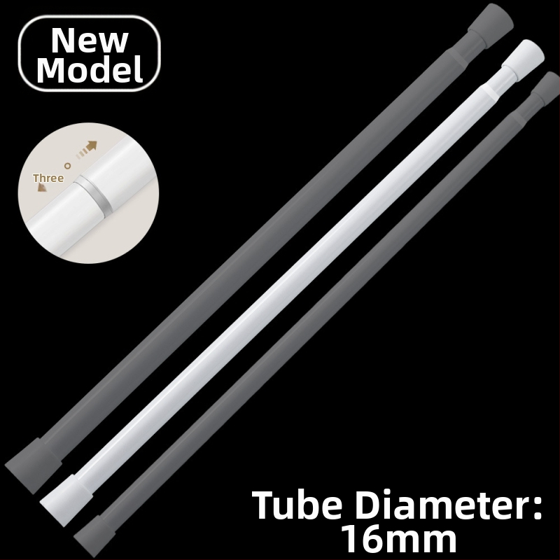 Best Window Decorations teleskopinė užuolaidų lazda – geležies, šiuolaikiškas minimalistinis stilius, pritaikoma